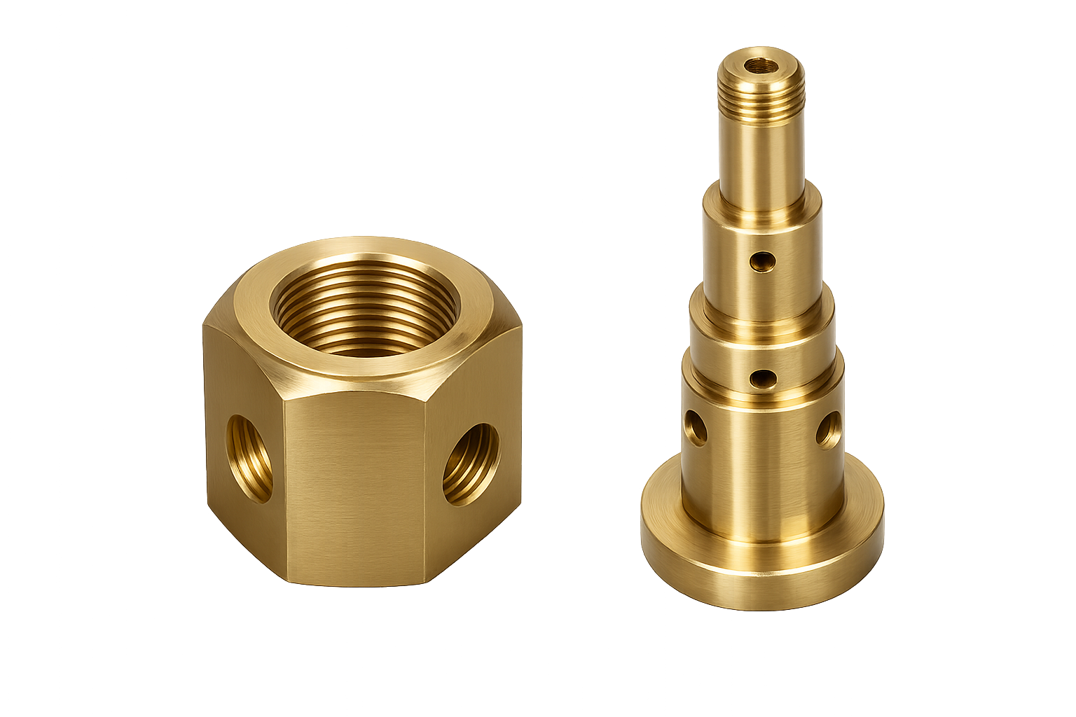 Precision Brass Turned Parts